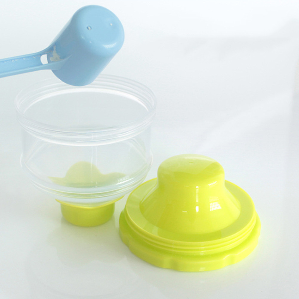 Baby Food On The Go - กล่องเก็บนมผงเด็กแบบวางซ้อนได้ 2 ชิ้น กล่องเก็บอาหารเด็ก 3 ชั้น