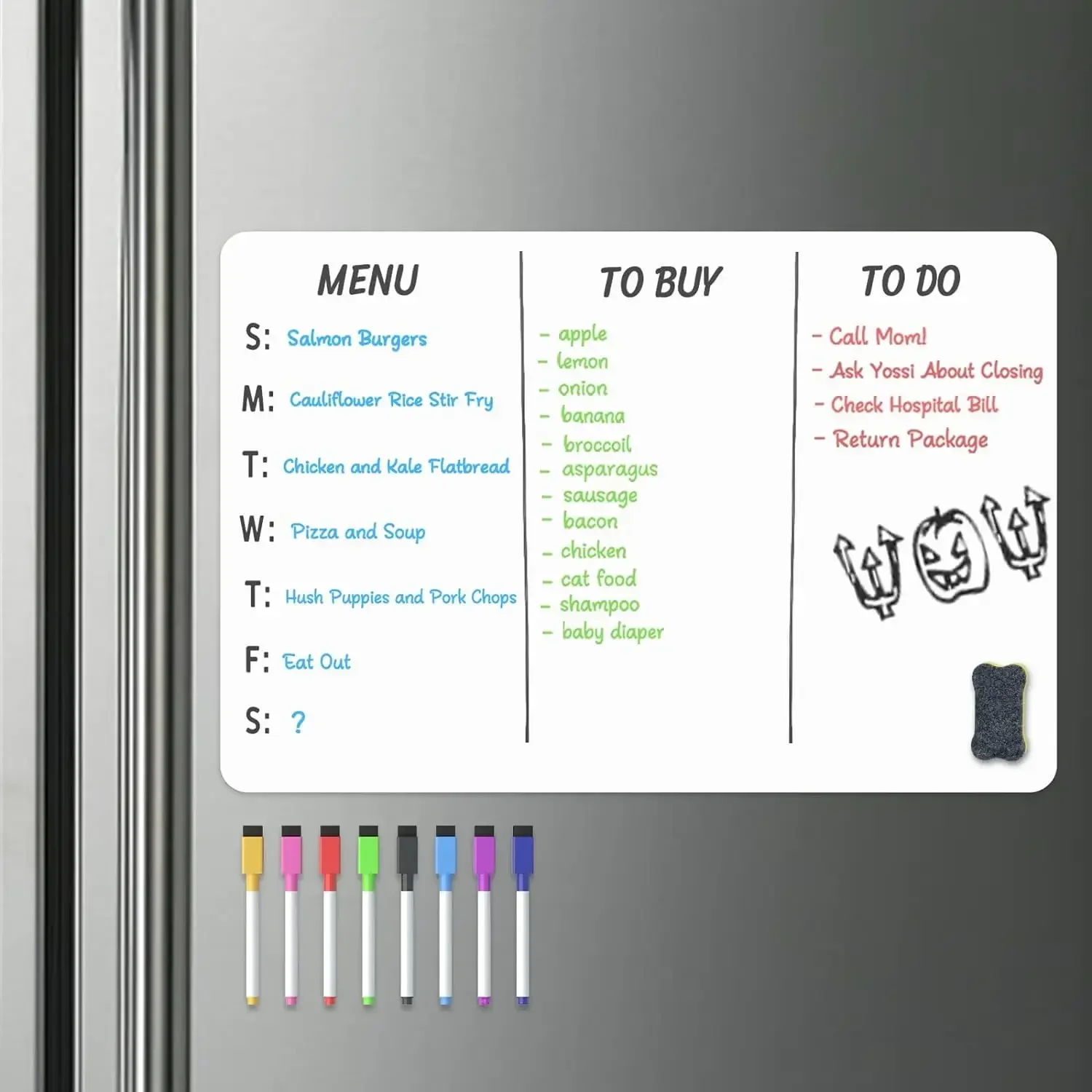 กระดานไวท์บอร์ดกระดานไวท์บอร์ด - Baby Food Schedule บทวิจารณ์และราคา