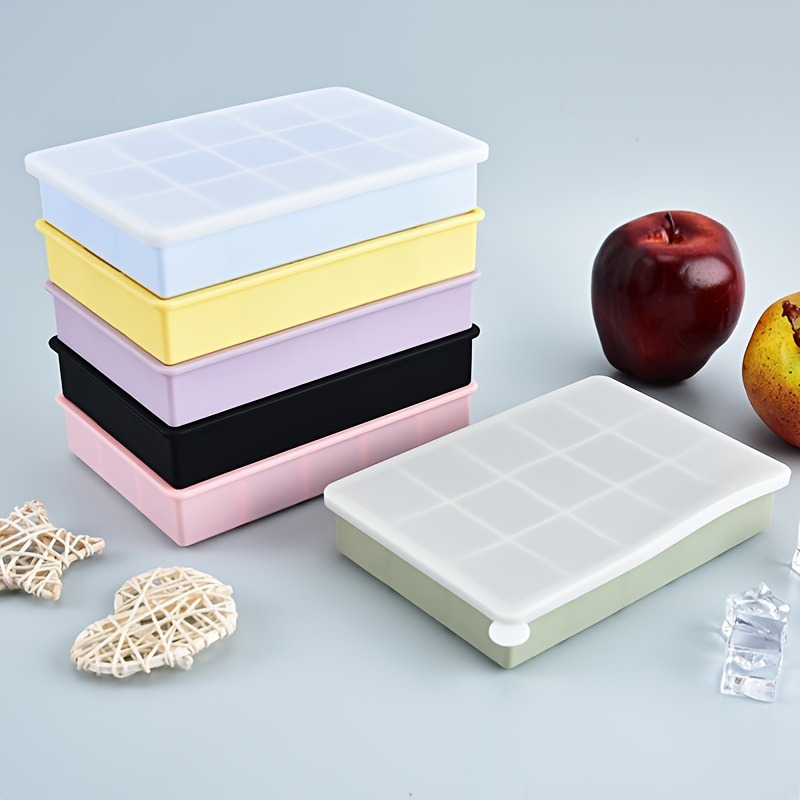 ถาดทำน้ำแข็งซิลิโคน 15 ช่องพร้ - Baby Food Jelly บทวิจารณ์และราคา