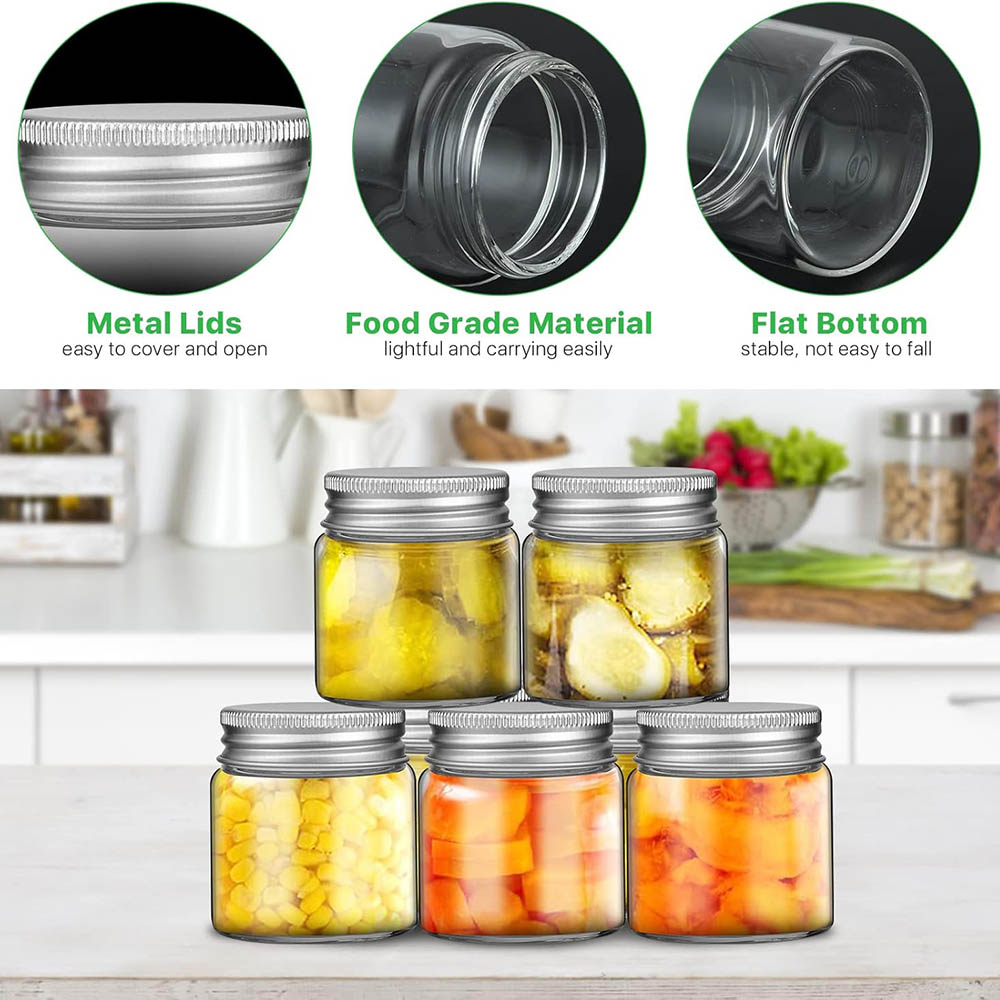 ขวดมินิเมสัน 2 ออนซ์, ขวดแก้วใ - Baby Food Jars Glass บทวิจารณ์และราคา