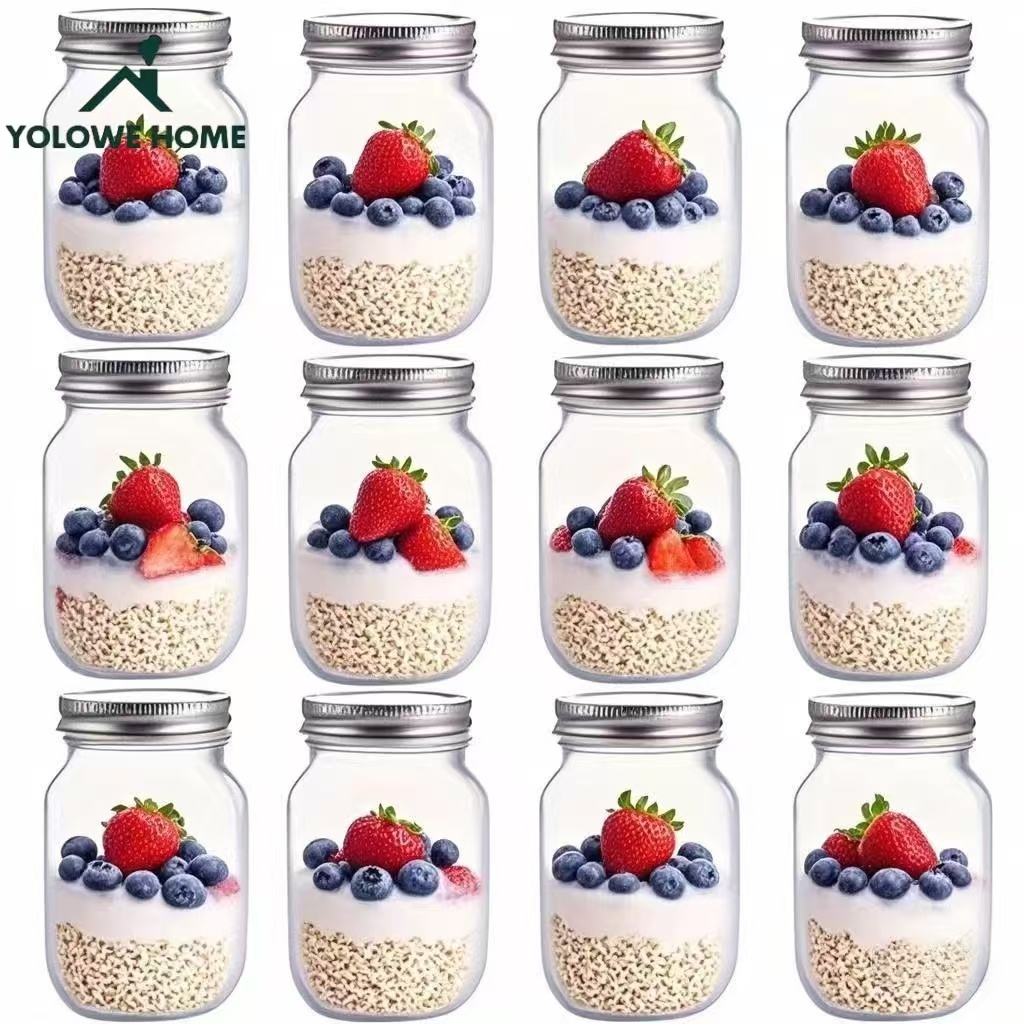 6 ชิ้น, 12 ชิ้น, 500 มล./16 ออ - Baby Food Jars Glass บทวิจารณ์และราคา