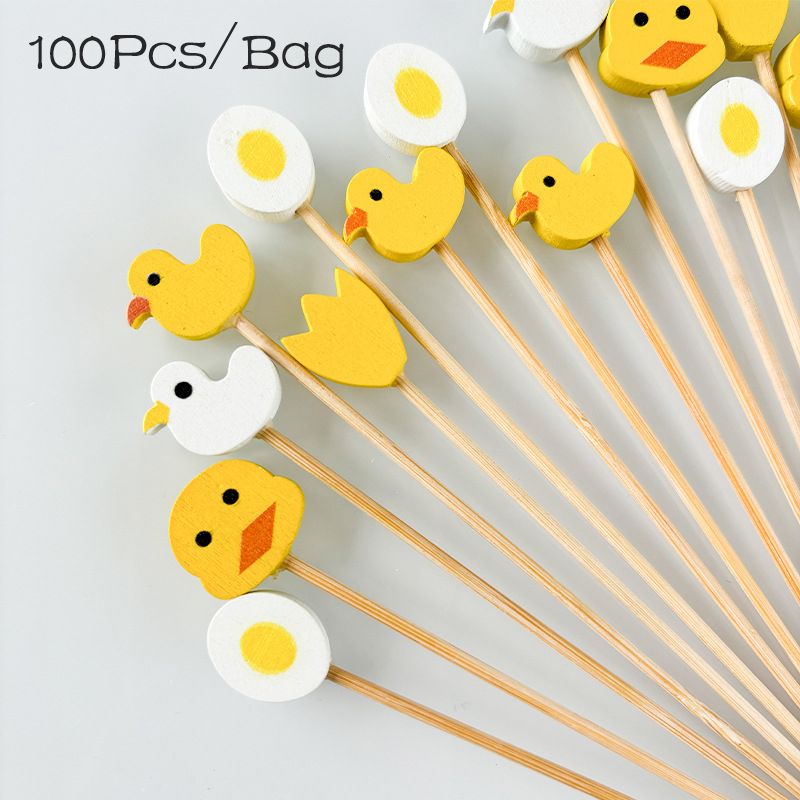 100 ชิ้นน่ารักไข่เป็ดสีเหลืองท - Baby Food Yellow บทวิจารณ์และราคา