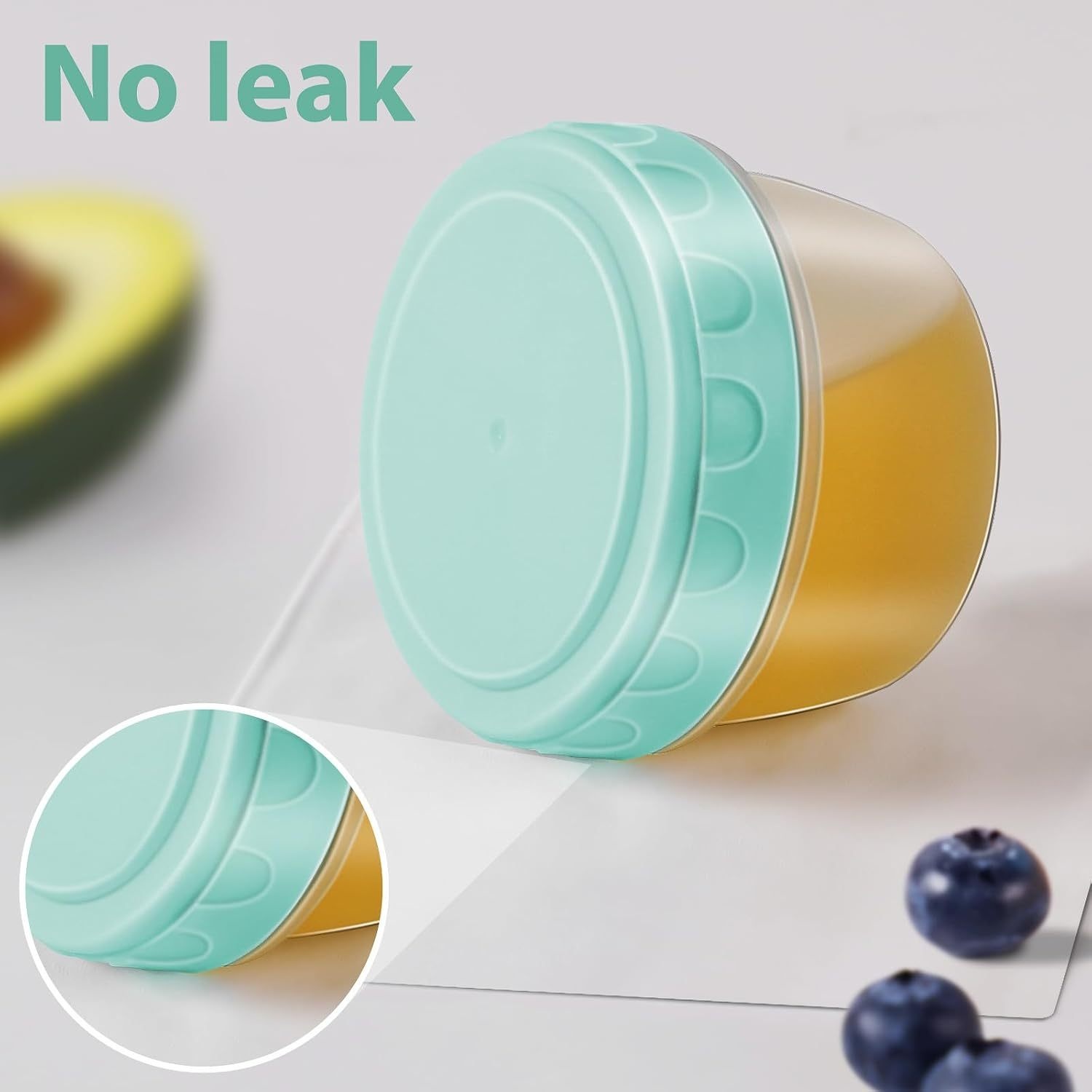 1-6 แพ็ค 2.7 ออนซ์สลัดคอนเทนเน - Baby Food Jars Glass บทวิจารณ์และราคา