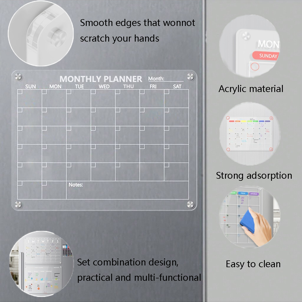ใหม่แม่เหล็กตู้เย็น BOARD อะคร - Baby Food Schedule บทวิจารณ์และราคา