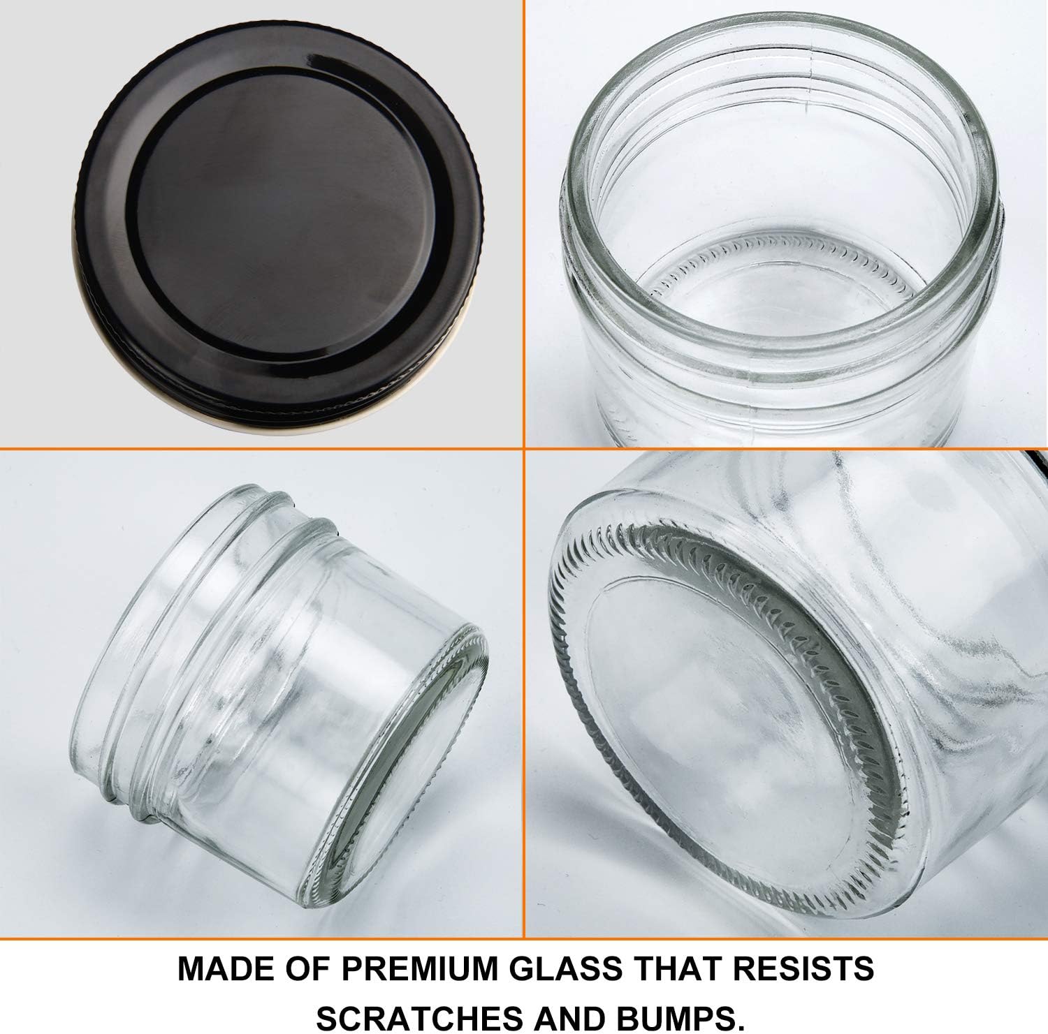 ขวดแก้วขนาด 100 มล. พร้อมฝาปิด - Baby Food Jars Glass บทวิจารณ์และราคา