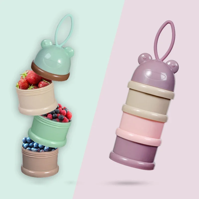 กล่องแบ่งนมผงสำหรับเด็ก 3 ชั้น - Baby Food On The Go บทวิจารณ์และราคา