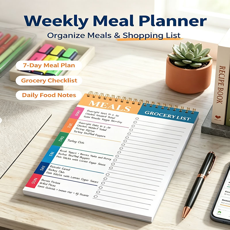 สมุดบันทึกวางแผนอาหารรายสัปดาห - Baby Food List บทวิจารณ์และราคา