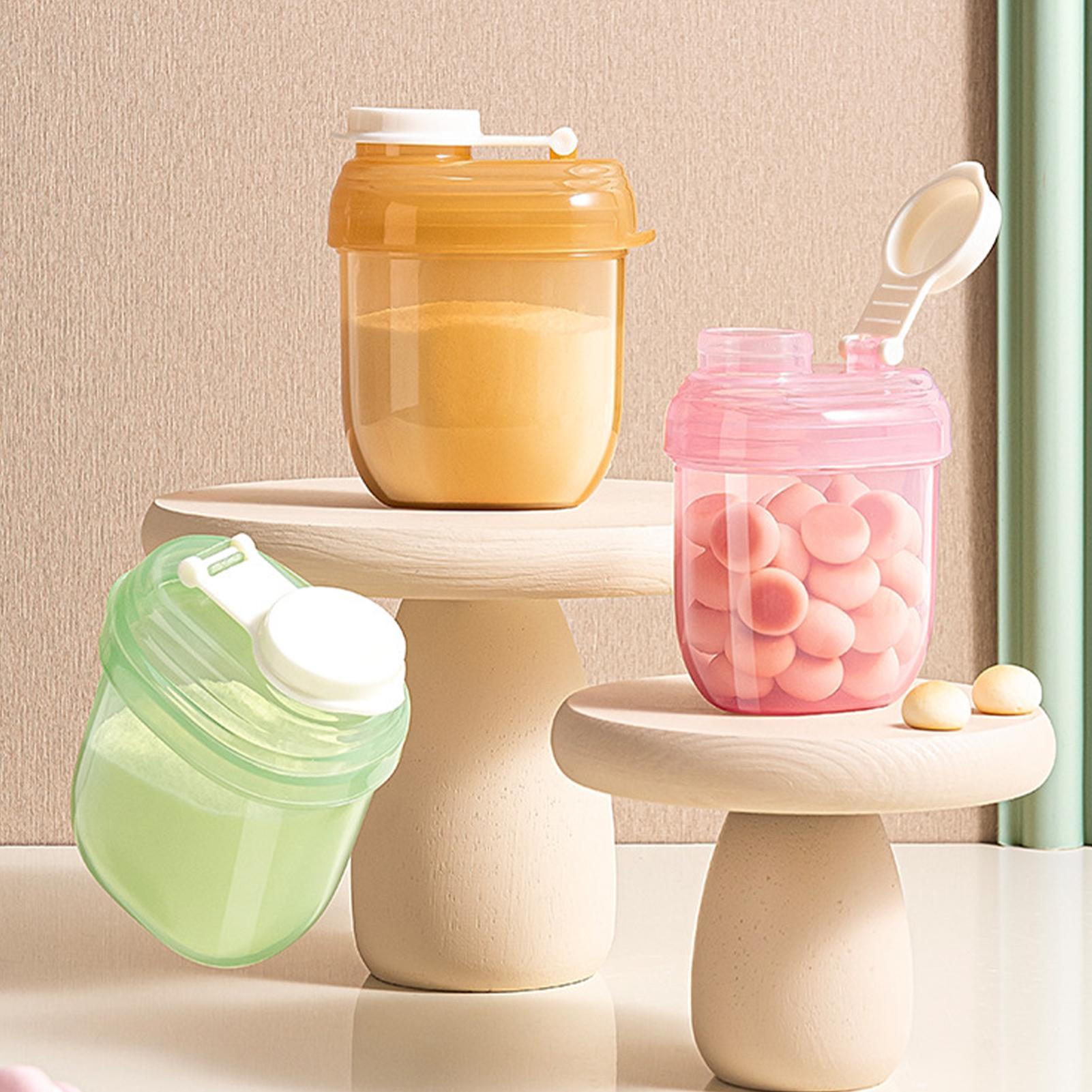 กล่องเก็บนมผงแบบพกพา ปิดสนิท ส - Baby Food On The Go บทวิจารณ์และราคา