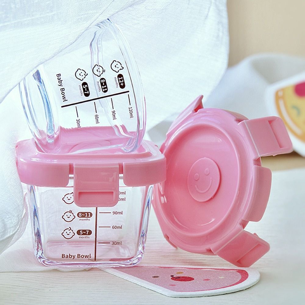 กล่องเก็บอาหารทำจากแก้วขนาด170 - Baby Food Jars Glass บทวิจารณ์และราคา
