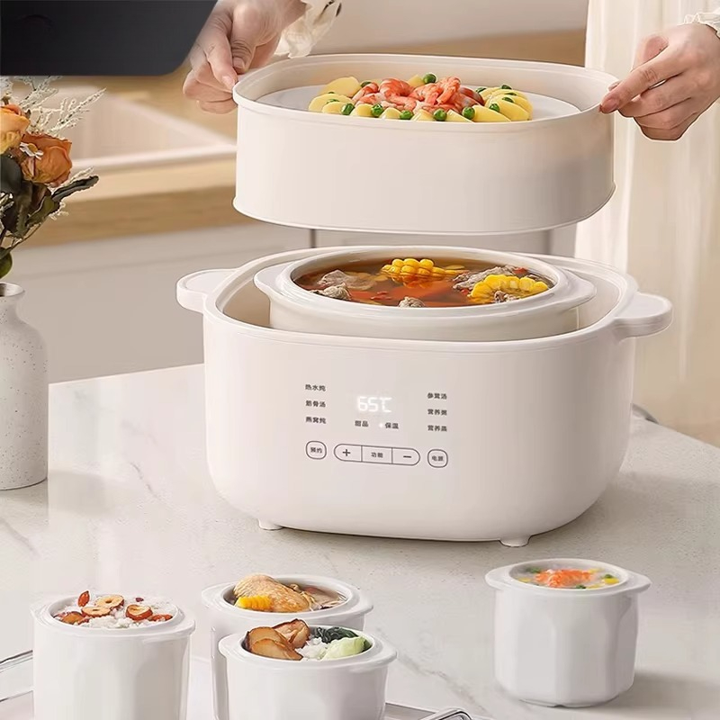 หม้อตุ๋นไฟฟ้าขนาดเล็ก หม้อตุ๋น - Baby Food Schedule บทวิจารณ์และราคา