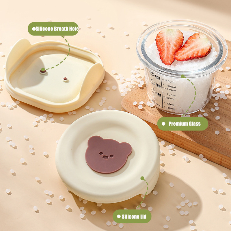 180ml แก้วเก็บอาหารเด็ก Jars พ - Baby Food Jars Glass บทวิจารณ์และราคา