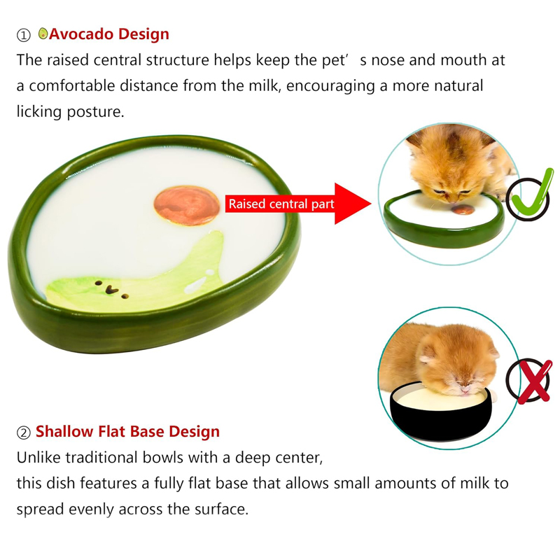 ชามเซรามิกสำหรับแมว ชามอาหารแล - Baby Food Kitten บทวิจารณ์และราคา