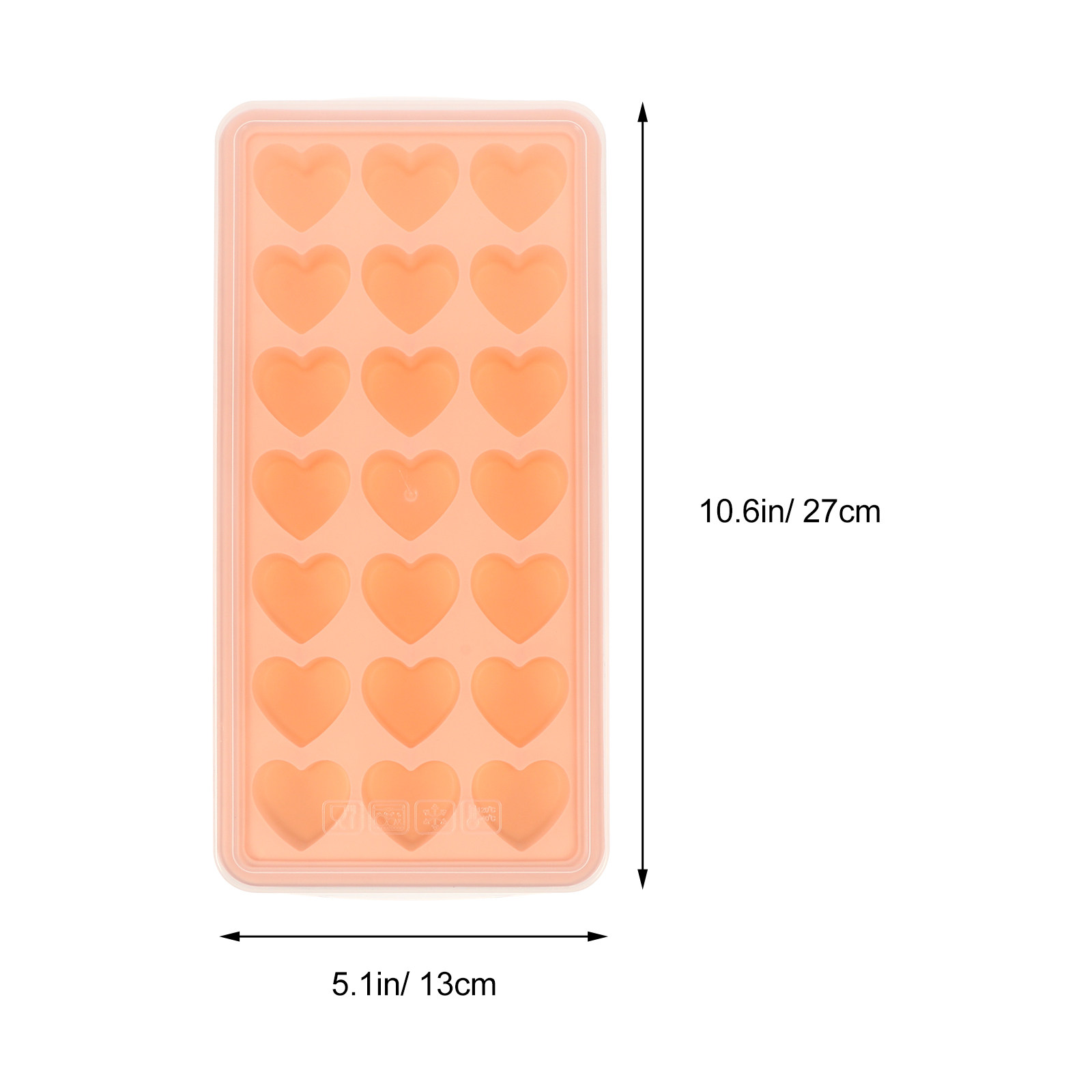 แม่พิมพ์ซิลิโคนรูปหัวใจสำหรับท - Baby Food Jelly บทวิจารณ์และราคา