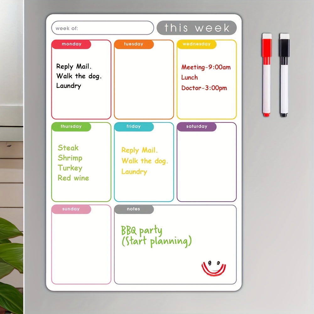 ปฏิทินแม่เหล็กแบบลบได้สำหรับติ - Baby Food Schedule บทวิจารณ์และราคา